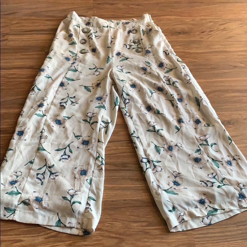 Wide ankle pants